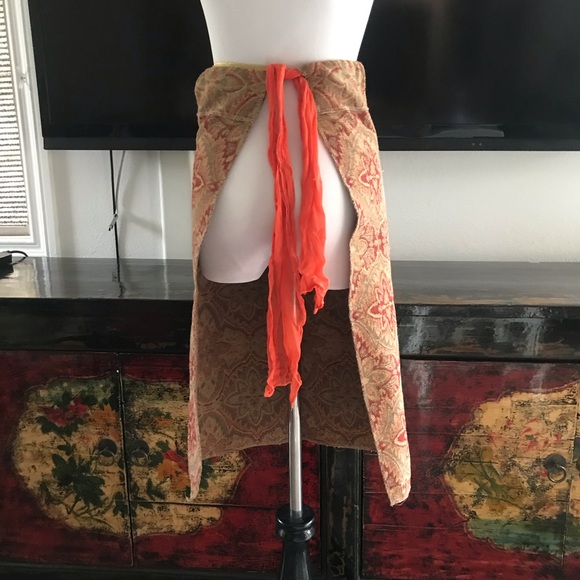 Color Wrap skirt - Picture 6 of 7